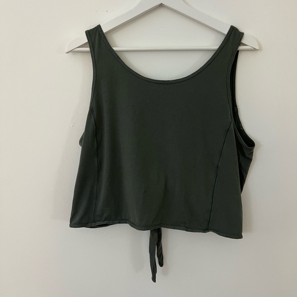 Lululemon Wrap/Open Back Tank